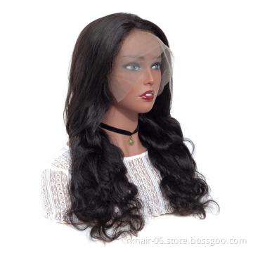 Cheap Virgin Brazilian 30 Inch Pre Plucked Glueless Human Hair Full Lace Wig With Baby Hair